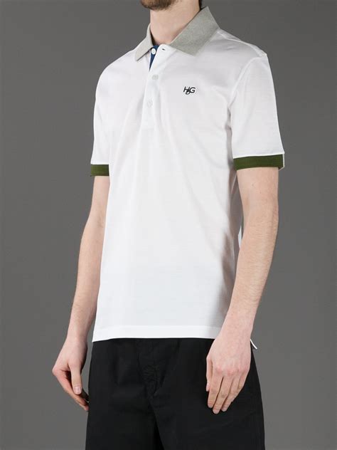 white givenchy polo shirt|Givenchy hoodie for men.